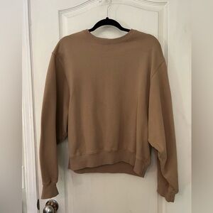 Brunette the Label Women's Tan Sweatshirt